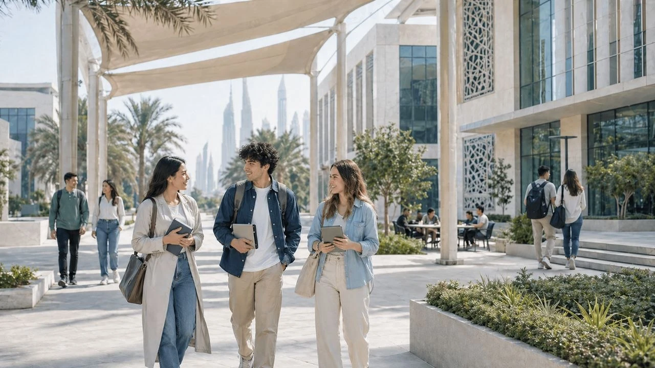 University environment in Dubai for international students