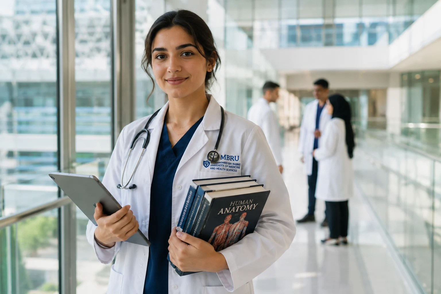 Future medical student in the UAE comparing university and clinical training options.