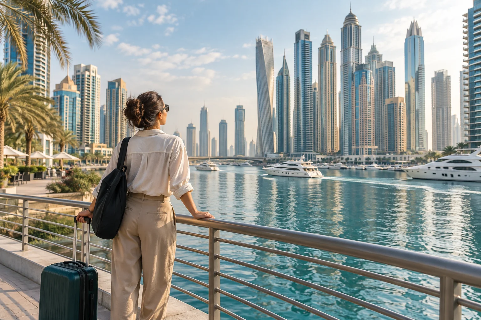 Planning arrival in Dubai