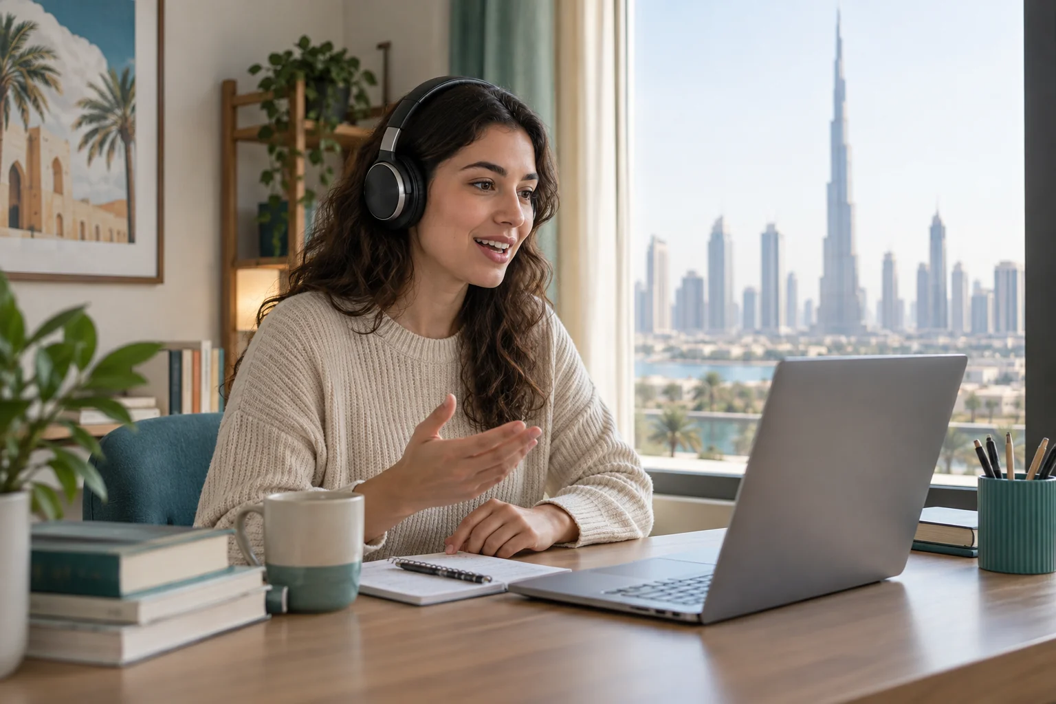 Practising speaking with a computer