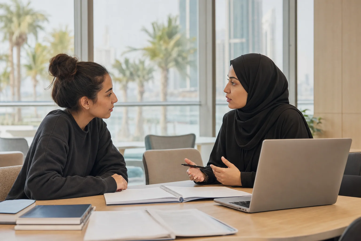 Consultation with a hospitality careers advisor on hotel internships